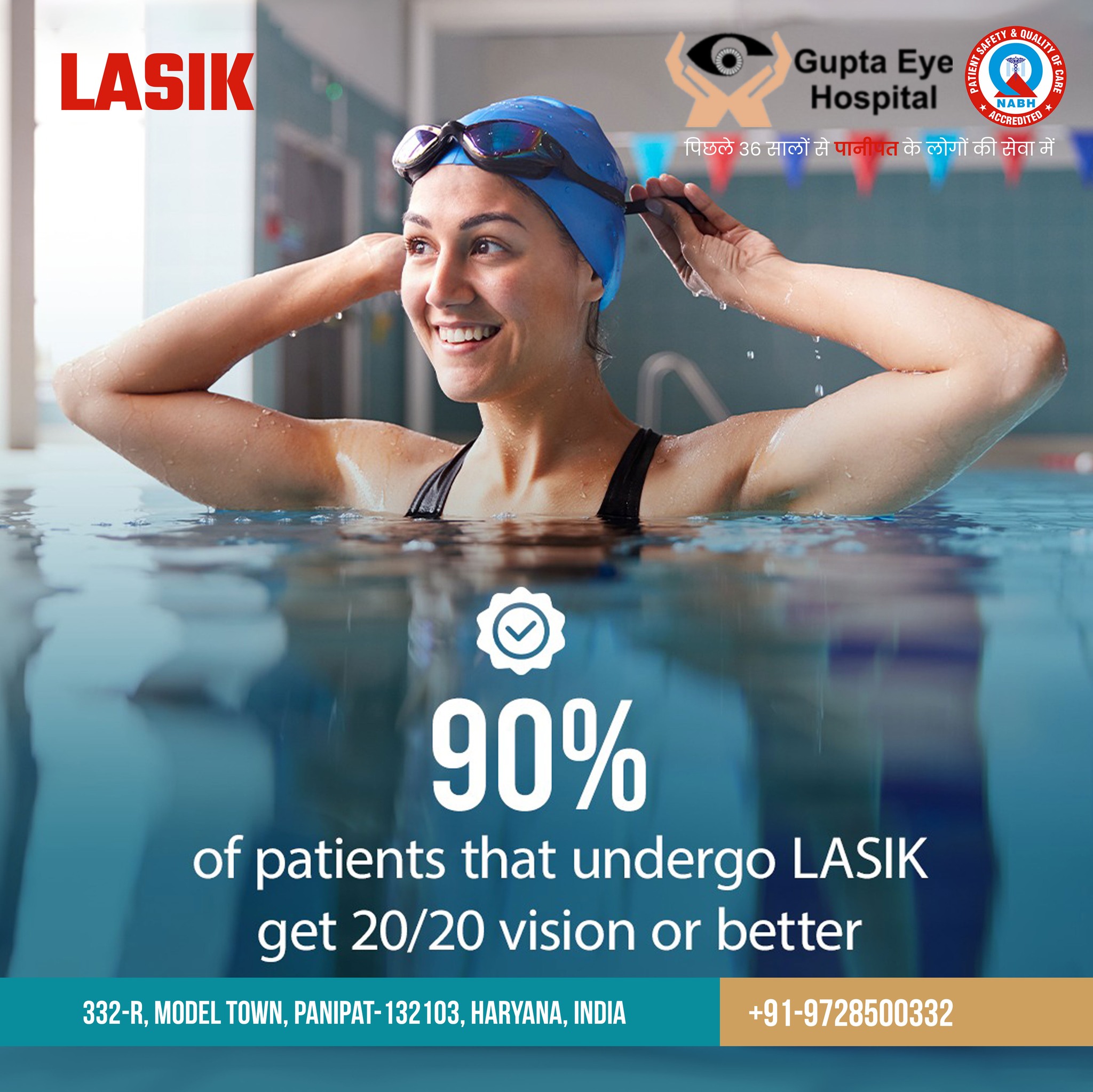 Most Trusted Eye Hospital For LASIk Surgery in Panipat | Gupta Eye Hospital - Panipat